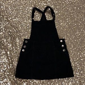 Girls corduroy overall skirt